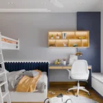 Study room interior design team by interiosplash