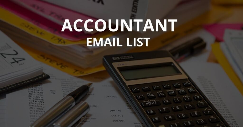 Accountants Email List