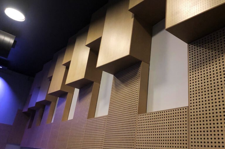 sound absorbing wood panels