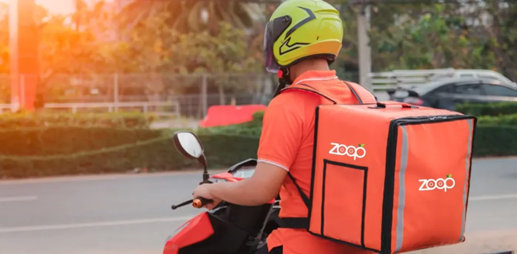 Online food delivery in train