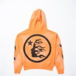 Orange Hellstar Hoodie